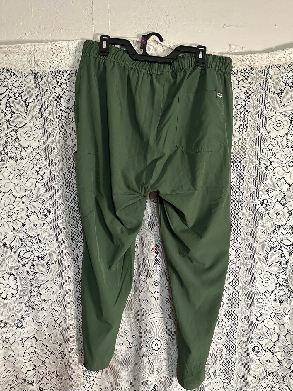 Women’s Scrub Set in Olive Green - Picture 5 of 9